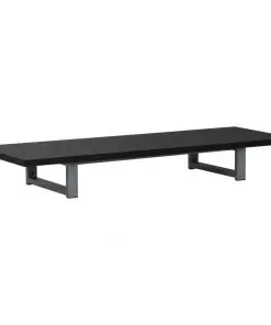 vidaXL Three Piece Bathroom Furniture Set Ceramic Black