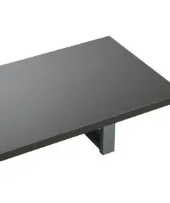 vidaXL Three Piece Bathroom Furniture Set Ceramic Grey