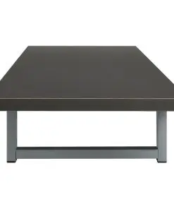 vidaXL Three Piece Bathroom Furniture Set Ceramic Grey