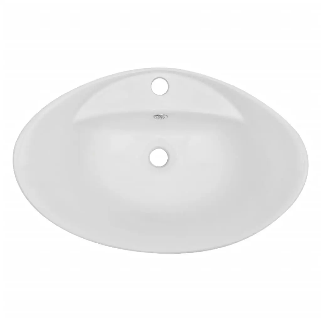 vidaXL Three Piece Bathroom Furniture Set Ceramic Black