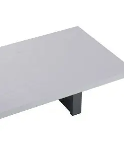 vidaXL Three Piece Bathroom Furniture Set Ceramic White