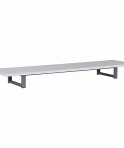 vidaXL Three Piece Bathroom Furniture Set Ceramic White