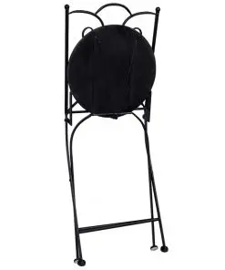 vidaXL 3 Piece Mosaic Bistro Set Ceramic Tile Terracotta