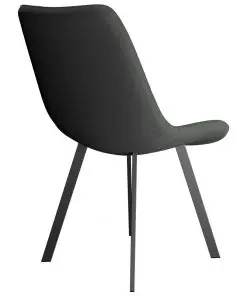 vidaXL Dining Chairs 4 pcs Light Grey Faux Leather