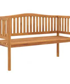 vidaXL Garden Bench 150 cm Solid Teak Wood