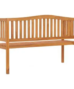 vidaXL Garden Bench 150 cm Solid Teak Wood