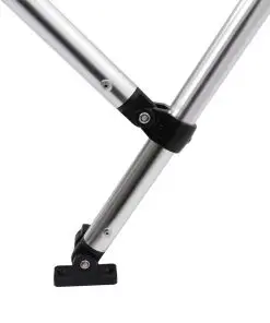 vidaXL 3 Bow Bimini Top Blue 183x160x140 cm