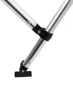 vidaXL 4 Bow Bimini Top Blue 243x210x117 cm