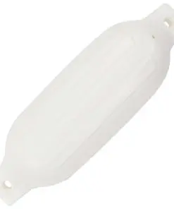 vidaXL Boat Fender 4 pcs White 41×11.5 cm PVC