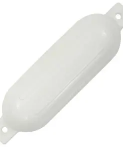 vidaXL Boat Fender 4 pcs White 51×14 cm PVC