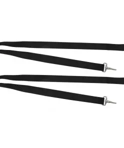 vidaXL Bimini Top Straps 2 pcs Fabric and Stainless Steel