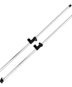 vidaXL Bimini Top Support Poles 2 pcs Aluminium