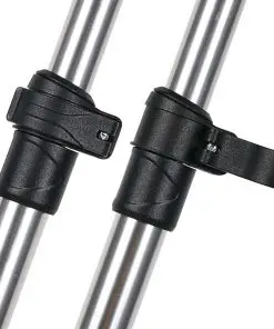 vidaXL Bimini Top Support Poles 2 pcs Aluminium