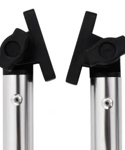 vidaXL Bimini Top Support Poles 2 pcs Aluminium