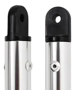 vidaXL Bimini Top Support Poles 2 pcs Aluminium