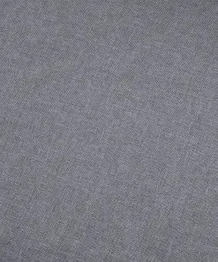 vidaXL Corner Sofa Light Grey Fabric