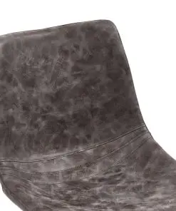 vidaXL 11 Piece Dining Set Brown Faux Leather