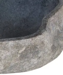 vidaXL Basin River Stone Oval 46-52 cm