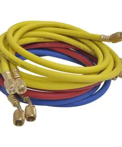 vidaXL Single Stage Vacuum Pump with 4-Way Manifold Gauge Set