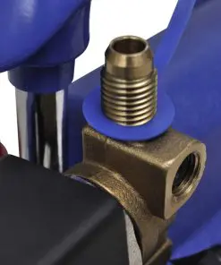 vidaXL Single Stage Vacuum Pump with 4-Way Manifold Gauge Set