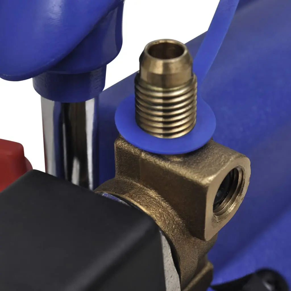 vidaXL Single Stage Vacuum Pump with 4-Way Manifold Gauge Set