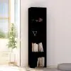 vidaXL Book Cabinet Black 40x30x151.5 cm Chipboard