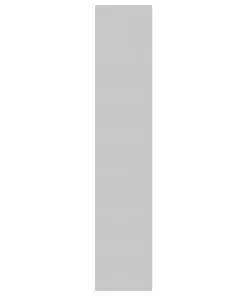 vidaXL Book Cabinet Grey 40x30x151.5 cm Chipboard