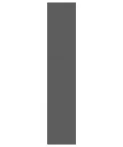 vidaXL Book Cabinet High Gloss Black 40x30x151,5 cm Chipboard