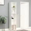 vidaXL Book Cabinet White 40x30x189 cm Chipboard