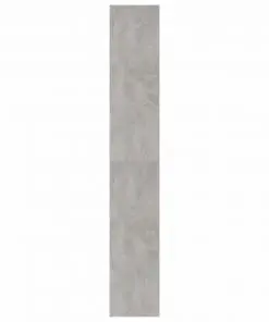 vidaXL Book Cabinet Concrete Grey 40x30x189 cm Chipboard