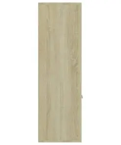 vidaXL Book Cabinet Sonoma Oak 98x30x98 cm Chipboard