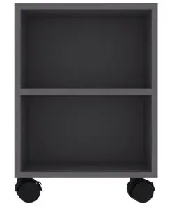 vidaXL TV Cabinet Grey 120x35x43 cm Chipboard