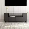 vidaXL TV Cabinet Grey 120x35x43 cm Chipboard