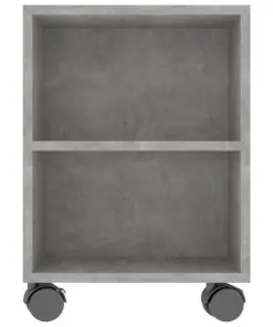 vidaXL TV Cabinet Concrete Grey 120x35x43 cm Chipboard