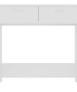 vidaXL Desk White 80x40x75 cm Chipboard