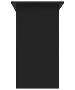 vidaXL Desk Black 80x45x74 cm Chipboard