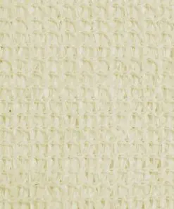 vidaXL Sunshade Sail HDPE Square 2×2 m Cream