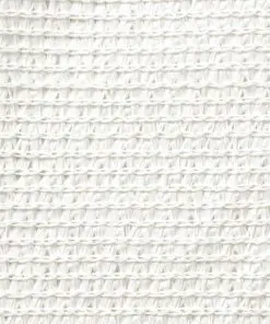 vidaXL Sunshade Sail HDPE Rectangular 4×6 m White