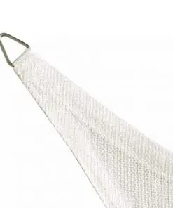 vidaXL Sunshade Sail HDPE Rectangular 4×6 m White