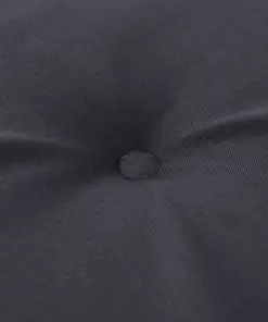 vidaXL Garden Chair Cushions 4 pcs Anthracite 120x50x3 cm