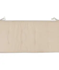 vidaXL Garden Bench Cushion Cream 100x50x3 cm