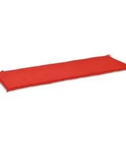 vidaXL Garden Bench Cushion Red 150x50x3 cm