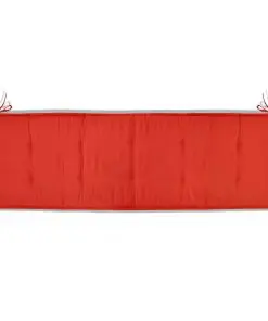 vidaXL Garden Bench Cushion Red 150x50x3 cm
