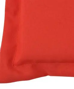 vidaXL Garden Bench Cushion Red 150x50x3 cm
