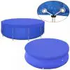 vidaXL Pool Cover PE Round 460 cm 90 g/m?