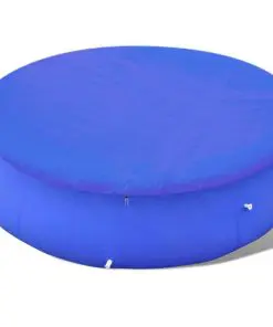 vidaXL Pool Cover PE Round 540 cm 90 g/m?