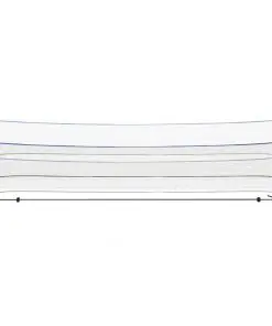 vidaXL Badminton Net with Shuttlecocks 600×155 cm