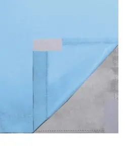 vidaXL Blackout Curtains 2 pcs Double Layer 140×245 cm Turquoise