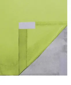 vidaXL Blackout Curtains 2 pcs Double Layer 140×245 cm Green