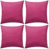 vidaXL Outdoor Pillows 4 pcs 45×45 cm Pink